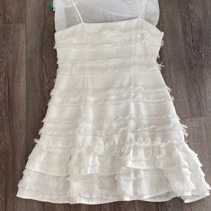White size 4 mini Princess Polly dress